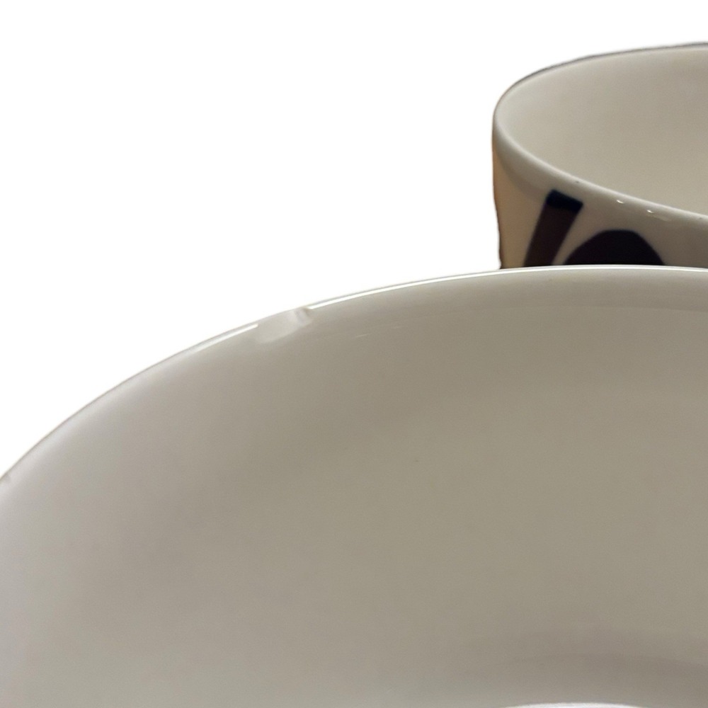 Marimekko Ruudut Set of 6 Blue Flower 5" Cereal‎ Bowls - Picture 2 of 8